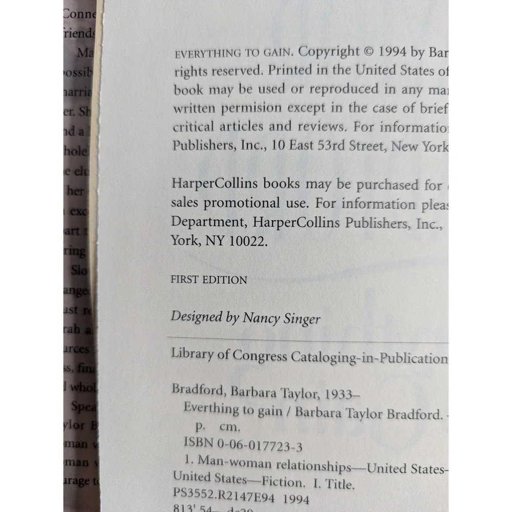 N/A first edition